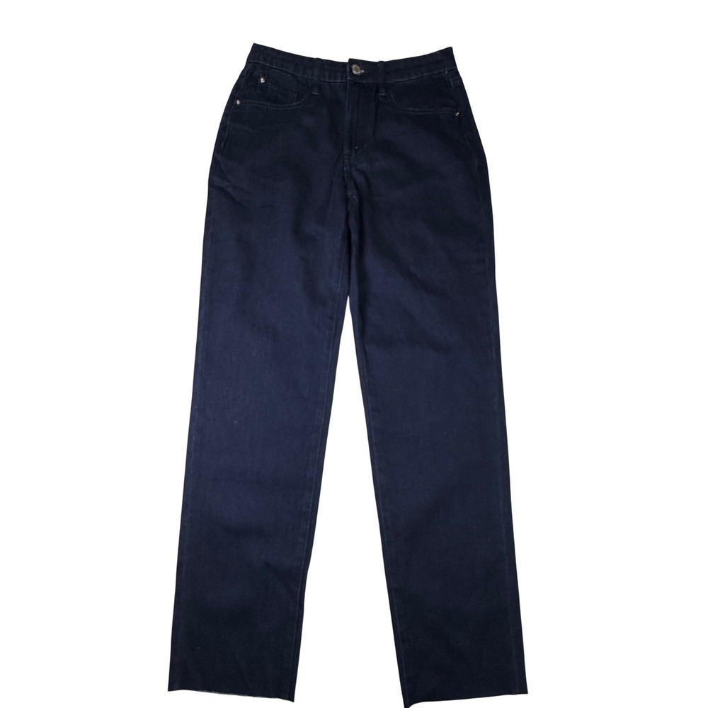 WeWoreWhat Low Rise Dad Jeans Womens 25 Indigo Blue Rigid Cotton Denim NEW